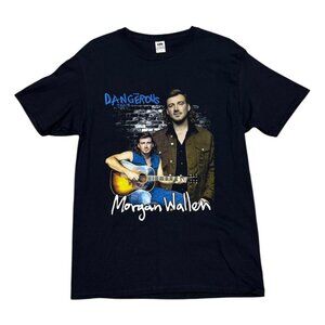 MORGAN WALLEN Dangerous Tour Merch Country Music Tee Shirt Medium
